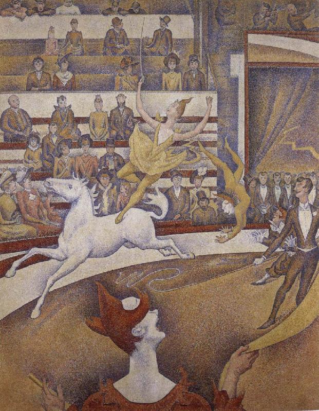 Georges Seurat The Circus Norge oil painting art